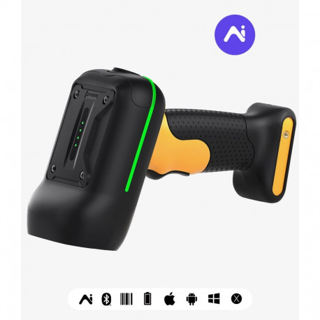 "inateck Barcodescanner 61 black [BCST-61_black]"