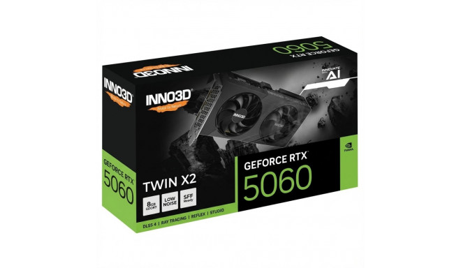 "RTX 5060 8GB Inno3D Twin X2 OC V2 GDDR7"