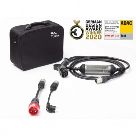 "Juice Technology JUICE BOOSTER 2 German Basic Set (anthrazit/schwarz, 1,4 - 22 kW, 3,1 Meter Kabel)