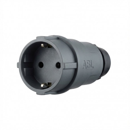 "ABL 100000059 Compact Kupplung. SCHUKO. PP. grau. IP20. Typ 1565"