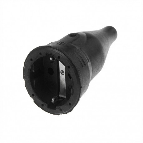 "ABL 100000048 Original Kupplung. SCHUKO. Gummi (TPE). schwarz. IP20. Typ 1566"