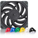 "120mm NOCTUA Lüfter 120*120*25 NF-A12X25 PWM chromax black swap"