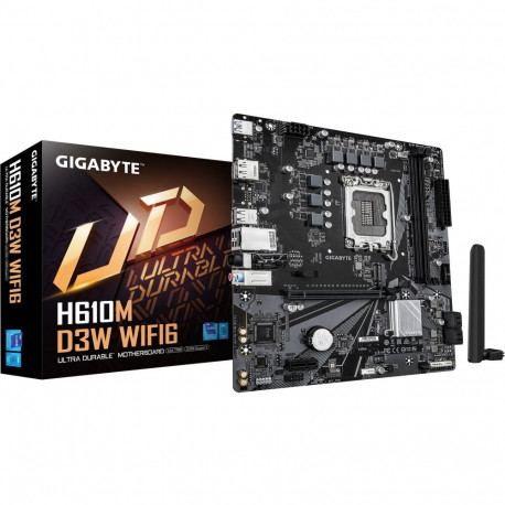 "Gigabyte H610M D3W WF6 (H610,S1700,mATX,DDR5"