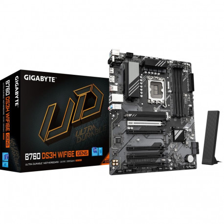 "Gigabyte B760 DS3H WiFi6E GEN5 (B760,S1700,ATX,"