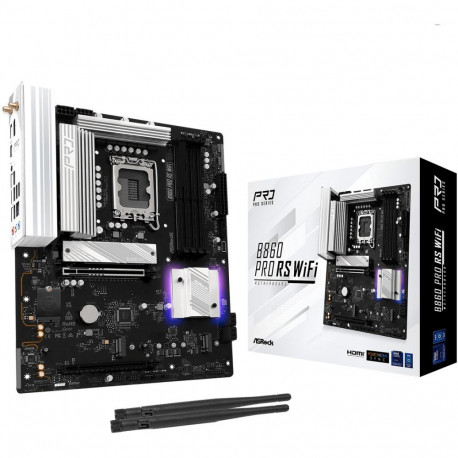 "ASRock B860 Pro RS Wifi 1851 ATX HDMI/DP DDR5"