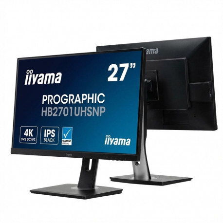 "68,6 cm/27"" (3840×2160) iiyama ProGraphic HB2701UHSNP-B1 16:9 IPS Black 2.0 4 ms 60 Hz HDMI Displa