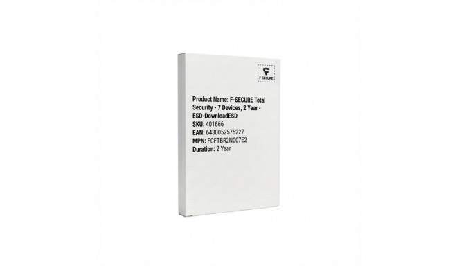 "F-SECURE Total Security - 7 Devices, 2 Year - ESD-Download"