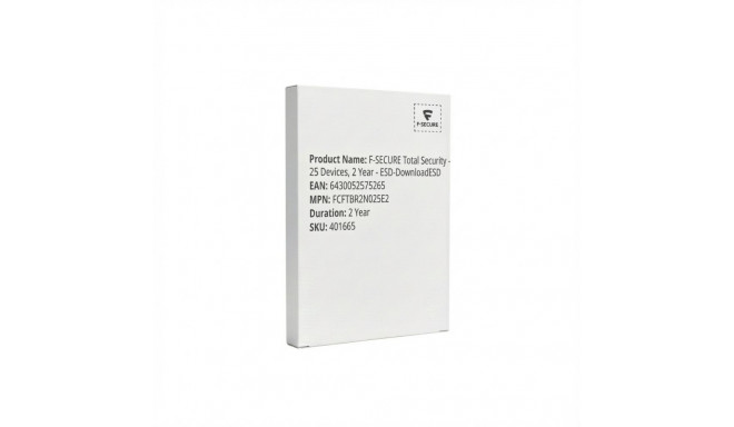 "F-SECURE Total Security - 25 Devices, 2 Year - ESD-Download"