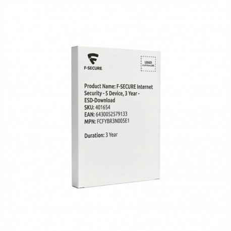 "F-SECURE Internet Security - 5 Device, 3 Year - ESD-DownloadESD"