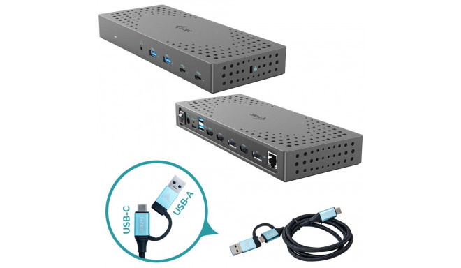 "D I-TEC USB-C/Thunderbolt 14-in-1 PD 100W DockingStation"