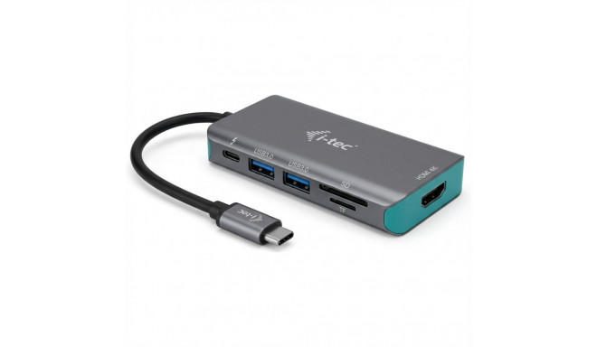 "D i-tec Metal USB-C Nano universal Dock 3x Display + Power Delivery 100 W"
