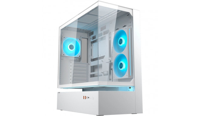 "Midi COUGAR CFV235, ARGB, Glas, Weiß"