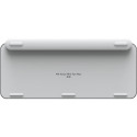 "Logitech MX Keys Mini for Mac - Tastatur - hinterleuchtet - Bluetooth - QWERTZ - Schweiz - Pale Gra