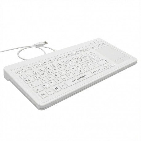 "MAN&MACHINE Really Cool Touch DE wh. Hygienetastatur,white,USB,DE"