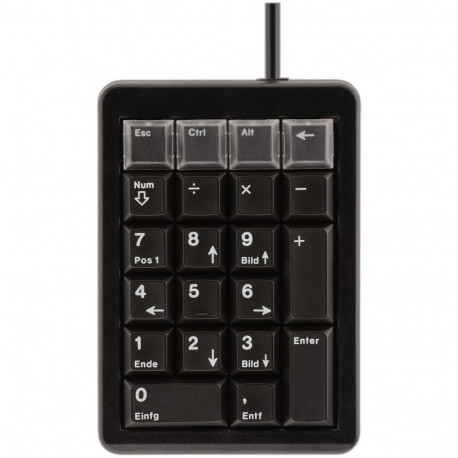 "Num Keypad 21 KEYS Black USB."