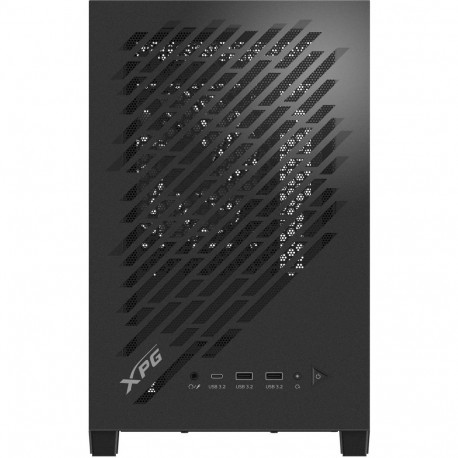 "XPG Valor Air Nano mATX Mini Tower schwarz USB C Mesh"