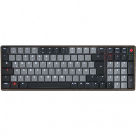 "Cherry KW 550 MX LP TKL Layout DE Schwarz"