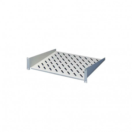 Rittal 2HE fikseeritud seadmeriiul T250mm 25kg RAL 7035