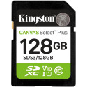 "CARD Kingston 128GB sdxc Canvas Select Plus Gen3 150MB/s C10 UHS-I U1 V10"