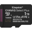 "CARD Kingston 1TB micsdxc Canvas Select Plus Gen3 150R A1 Single Pack w/o ADP"