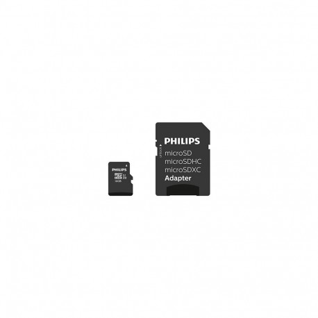 "CARD Philips MicroSDHC Card 32GB Class 10 UHS-I U1 incl. Adapter"