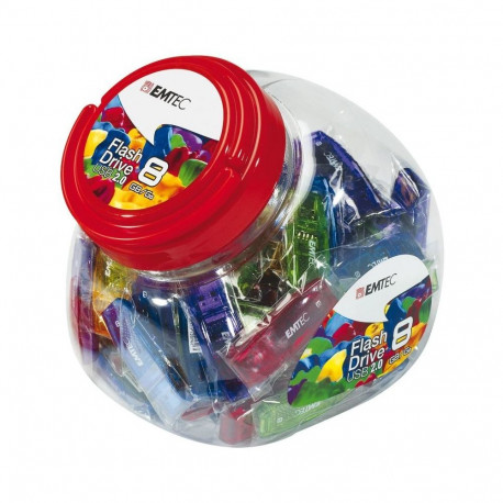 "STICK Emtec USB2.0 C410 32GB Candy Jar 80 pces"