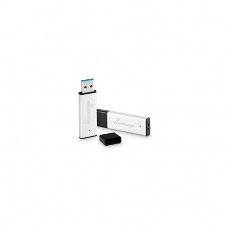 "STICK MediaRange USB-Stick USB 3.0 high performance 128GB alu"