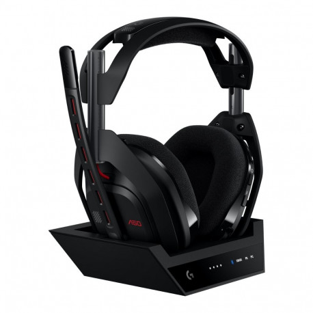 "Logitech Astro A50 Lightspeed Wireless Gaming Headset + Base Station Black"