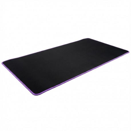 "Wortmann TERRA Mousepad XXL NEON Gaming black/purple lila Umkettelung, 900 x 400 x 3 mm"