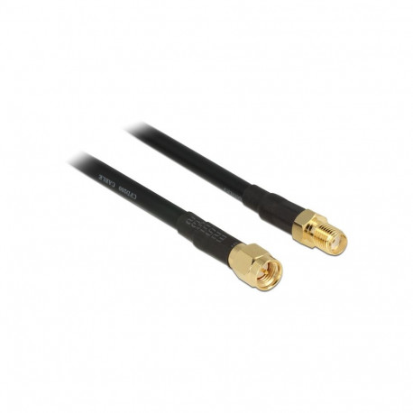 "DELOCK HF SMA Stecker > SMA Buchse 15m CFD200 low loss"