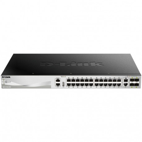 "D-Link DGS-3130-30TS/E 30-Port L2+ Gigabit Stack Switch"
