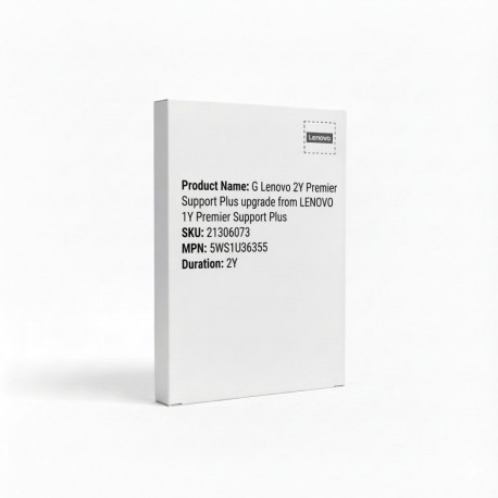 "G Lenovo 2Y Premier Support Plus upgrade from LENOVO 1Y Premier Support Plus"