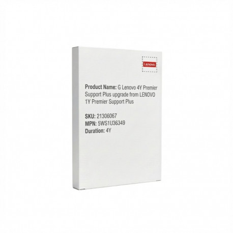 "G Lenovo 4Y Premier Support Plus upgrade from LENOVO 1Y Premier Support Plus"