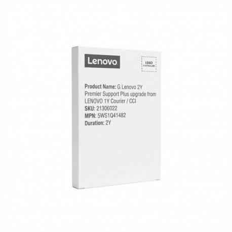 "G Lenovo 2Y Premier Support Plus upgrade from LENOVO 1Y Courier/CCI"