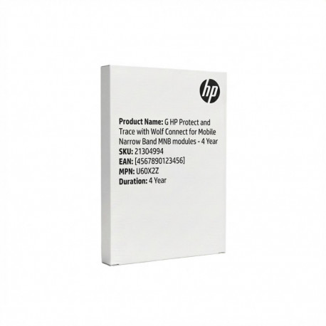 "G HP Protect and Trace with Wolf Connect for Mobile Narrow Band MNB modules - 4 Year Service"