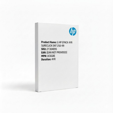 "G HP EPACK 4YR SURECLICK ENT 250-99"
