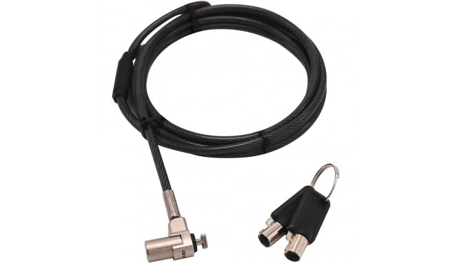 "Dicota Security Cable T-Lock Ultra SlimV2, masterkeyed,3x7mm"