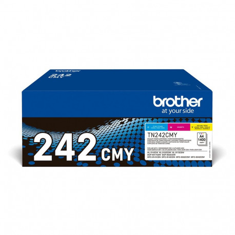 "Brother Toner TN-242CMY Multipack Farbe bis zu 1.400 Seiten nach ISO/IEC 19798"