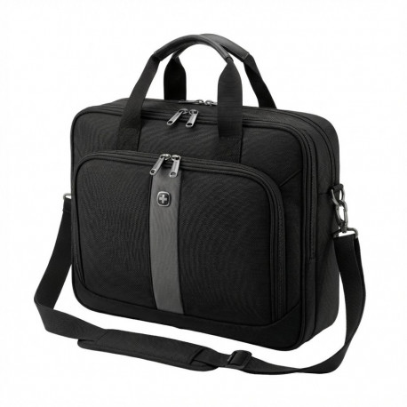 "Wenger Legacy Double-Gusset BC Notebook Tasche 16"" Zoll schwarz"