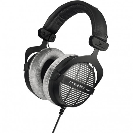 Beyerdynamic DT 990 PRO 80 Ohm juhtmega kõrvapealsed stuudiokõrvaklapid, must