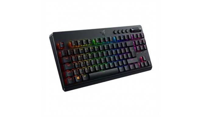 "Razer BlackWidow V4 Low-profile Tenkeyless HyperSpeed orange Switch german Layout"