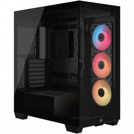 "CORSAIR Midi 3500X RSR ARGB (Tempered Glass) Black"