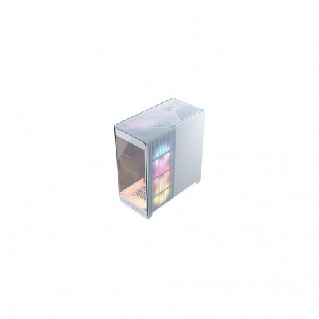 "CORSAIR Midi 4500X RS ARGB Tempered Glass White"