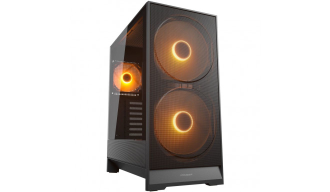 "Midi COUGAR Airface 180, ARGB, Schwarz"