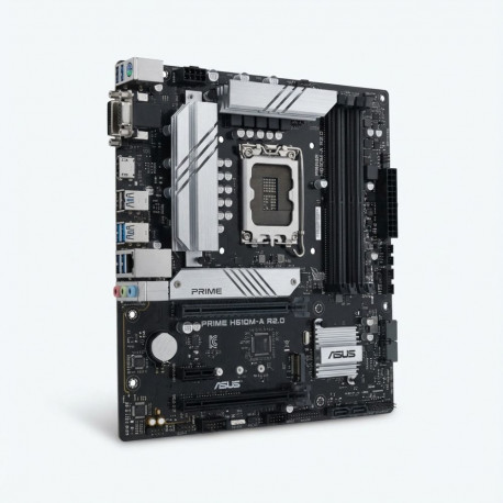 "ASUS PRIME H610M-A R2.0 S1700/DDR5/DP-HDMI-VGA/2xM.2/µATX NEW! With internal USB-C and DDR5"