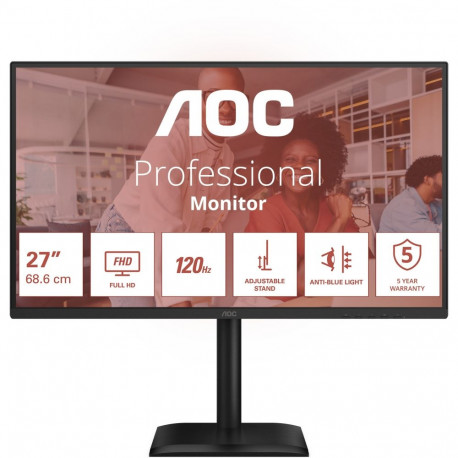"AOC 68,6cm (27"") 27E4CV 16:09 HDMI+DP+USB-C lift black"