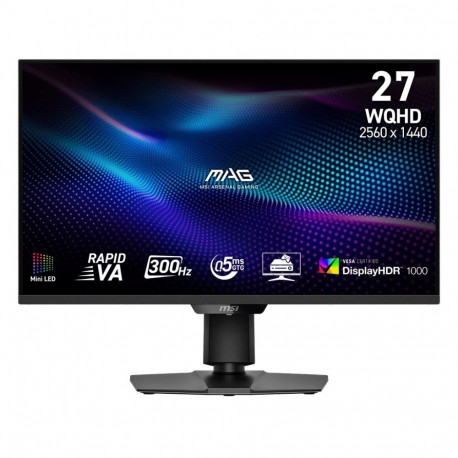"MSI MAG 274QPFDE X30MV (68.6 cm (27 Zoll), schwarz, QHD, Rapid-VA, DP, HDMI, Mini-LED, 300Hz Panel)