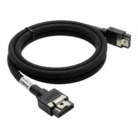 "Broadcom LSI CBL-RA8087-08M Multilane Kabel SFF8087 auf SFF8087 gewinkelt LSI00312 von Avago 80cm"