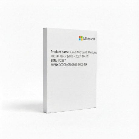 "Cloud Microsoft Windows 10 ESU Year 2 (2026 - 2027) NP [P]"