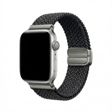 Premium rihm Apple Watchile, must/hall, 40mm, 41mm, 38mm, 42mm (Series 10), GA-MAG-BNDA-P-BGS